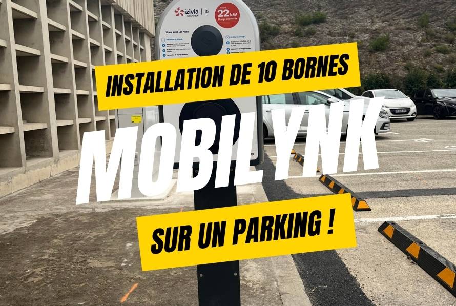 Site ENEDIS installation 10 bornes de recharge
