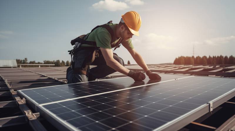Les panneaux solaires permettent d'amortir les coûts énergétiques