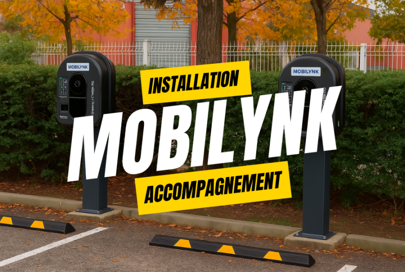 Installation et accompagnement avec Mobilynk : votre borne IRVE sur mesure