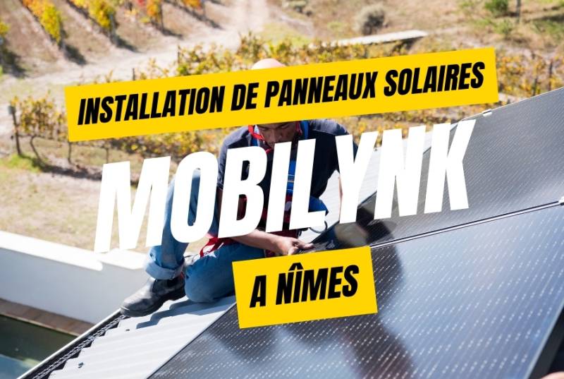 Installation de panneaux solaires à Nimes avec batterie ! 