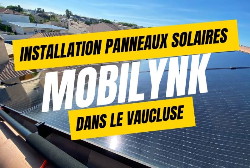 Installation d’un kit solaire 6 kW complet chez un particulier dans le Vaucluse
