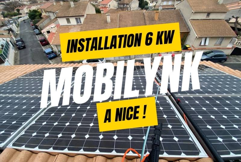 Votre installation Mobilynk 6 kW à Nice